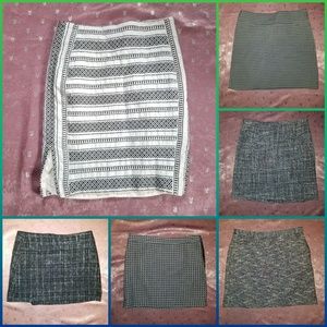 Six skirts ANN TAYLOR LOFT &more reseller lot